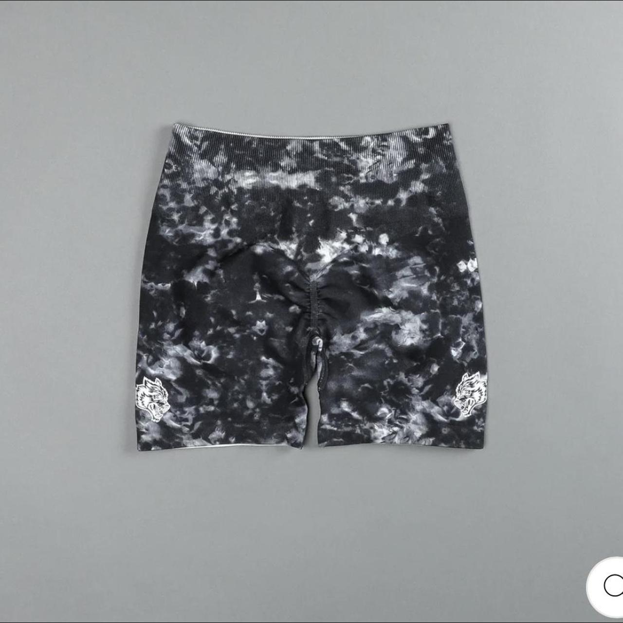 Darc sport BLACK MARBLE GYM top SHORTS SIZE SMALL