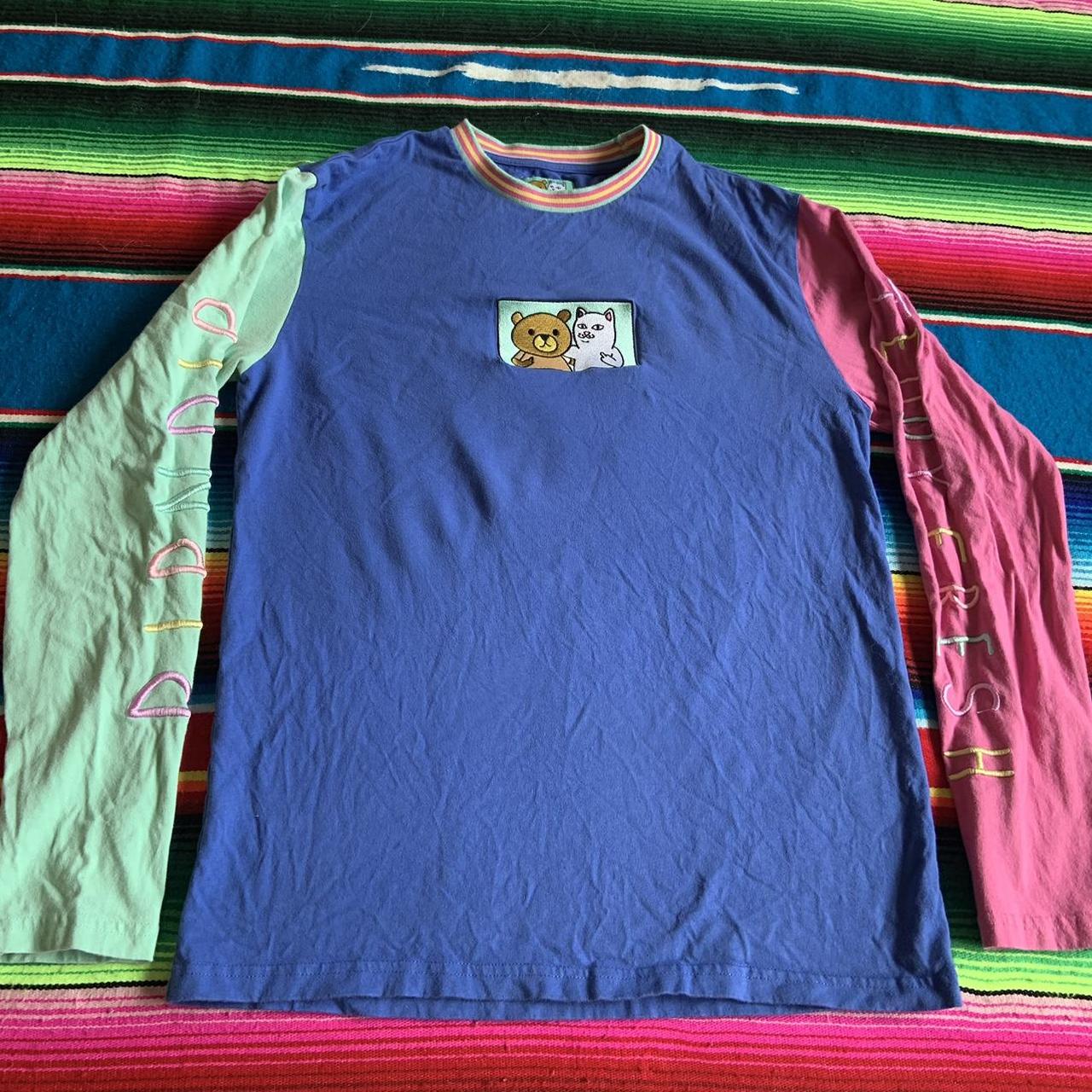 Multicolor blocked TEDDY FRESH X RIPNDIP collab