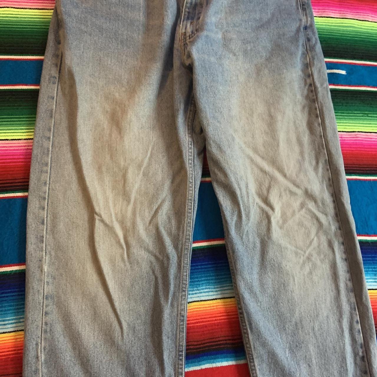 Vintage 90s made in USA mens LEVIS 565 loose fit... - Depop