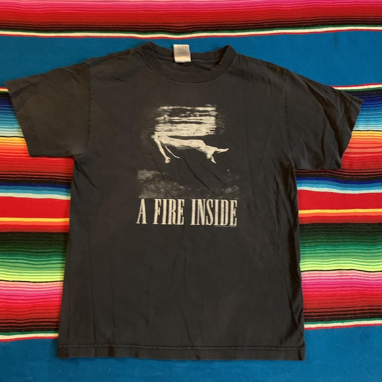 Black vintage 2004 AFI A FIRE INSIDE hardcore punk | Depop