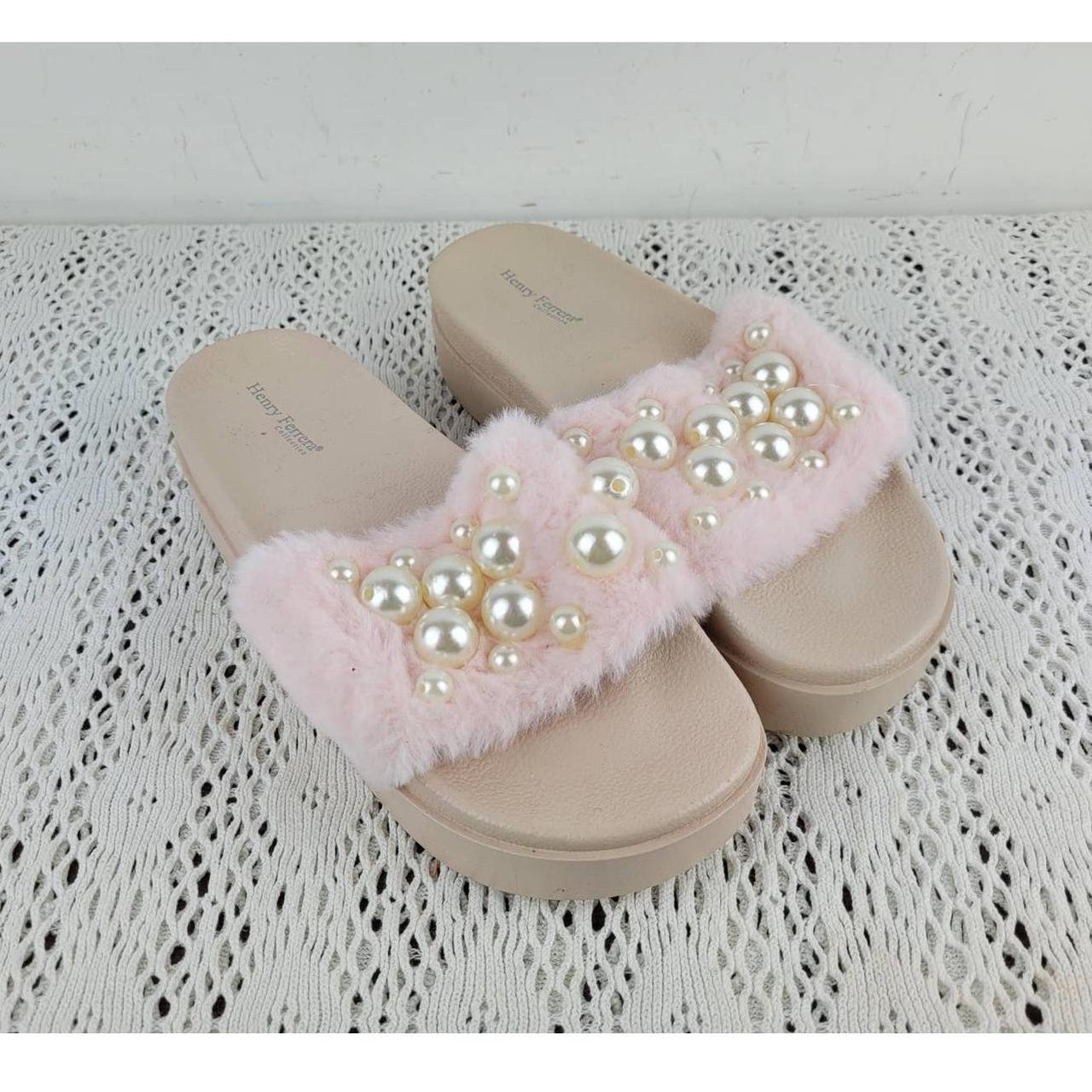 Henry ferrera hot sale fur slides