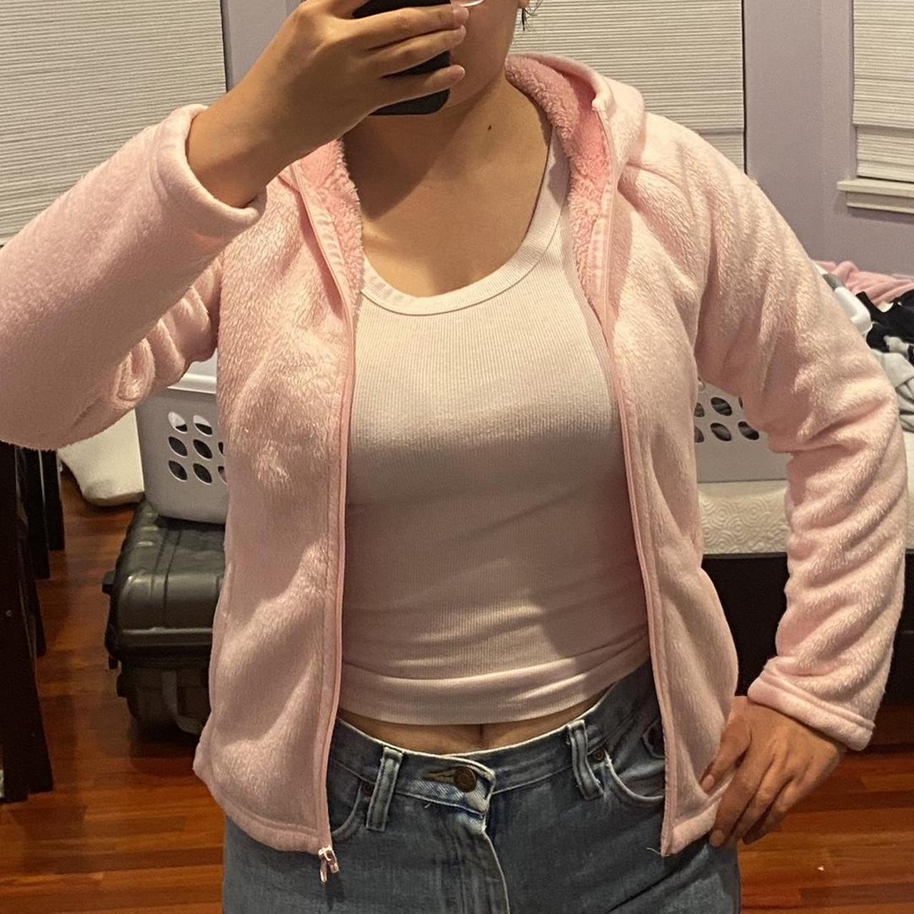 Women's Pink Jacket Depop