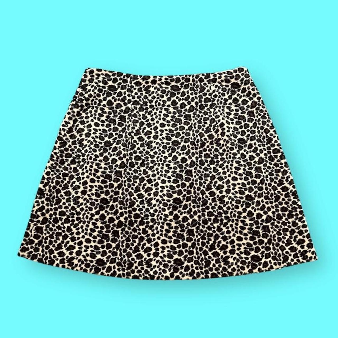 Cheetah skirt cheap 90s