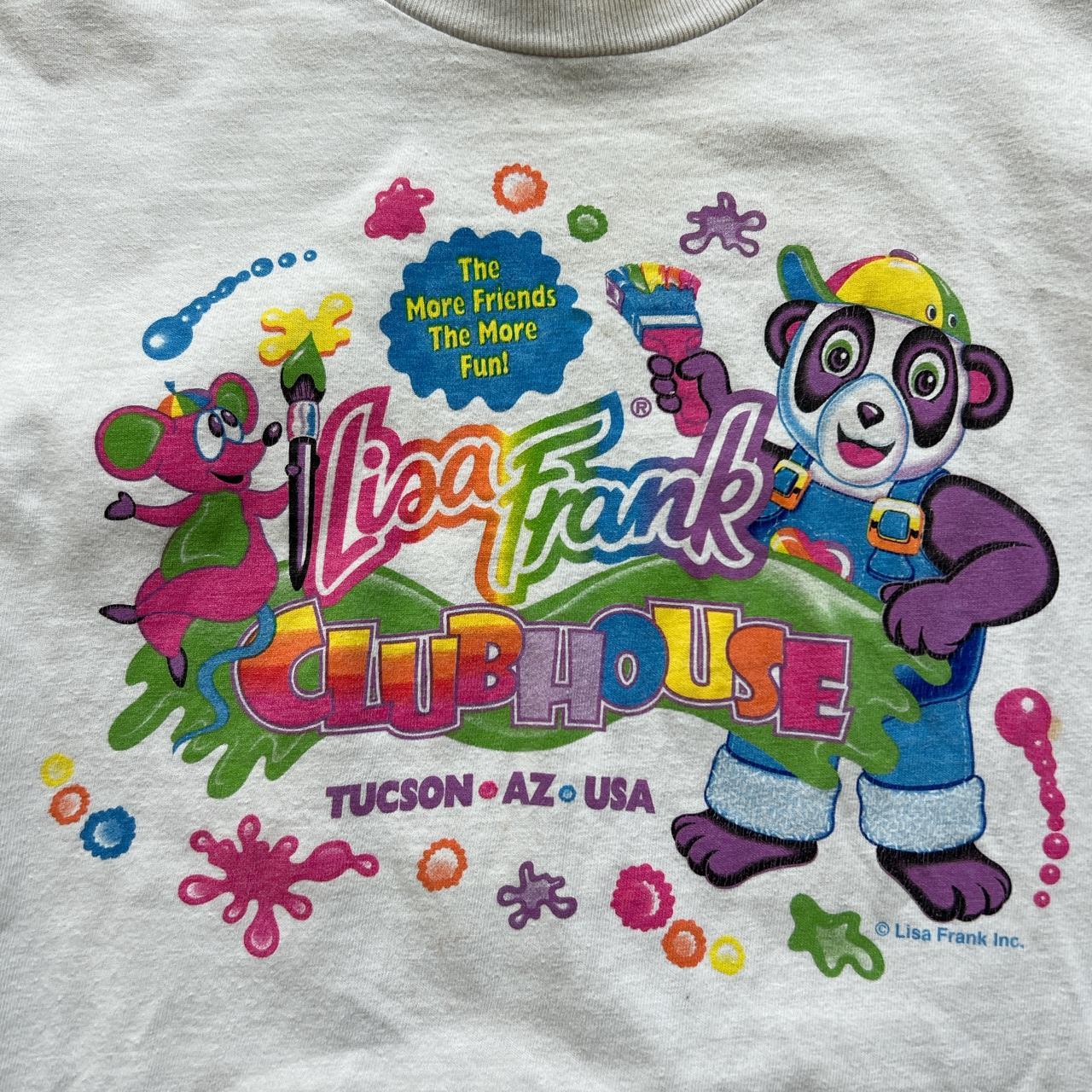 Lisa Frank Shirt Rare Clubhouse top 🌈 authentic | Depop