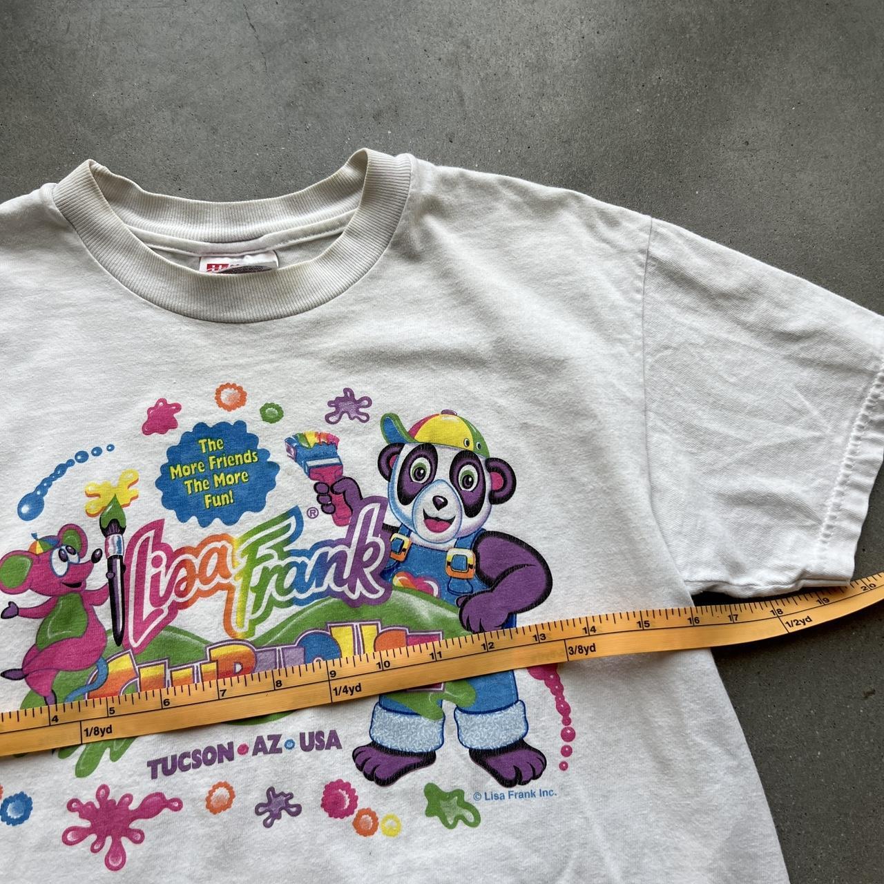 Vintage y2k Lisa Frank Multicharacter Happy Avenue Sporty store T Shirt