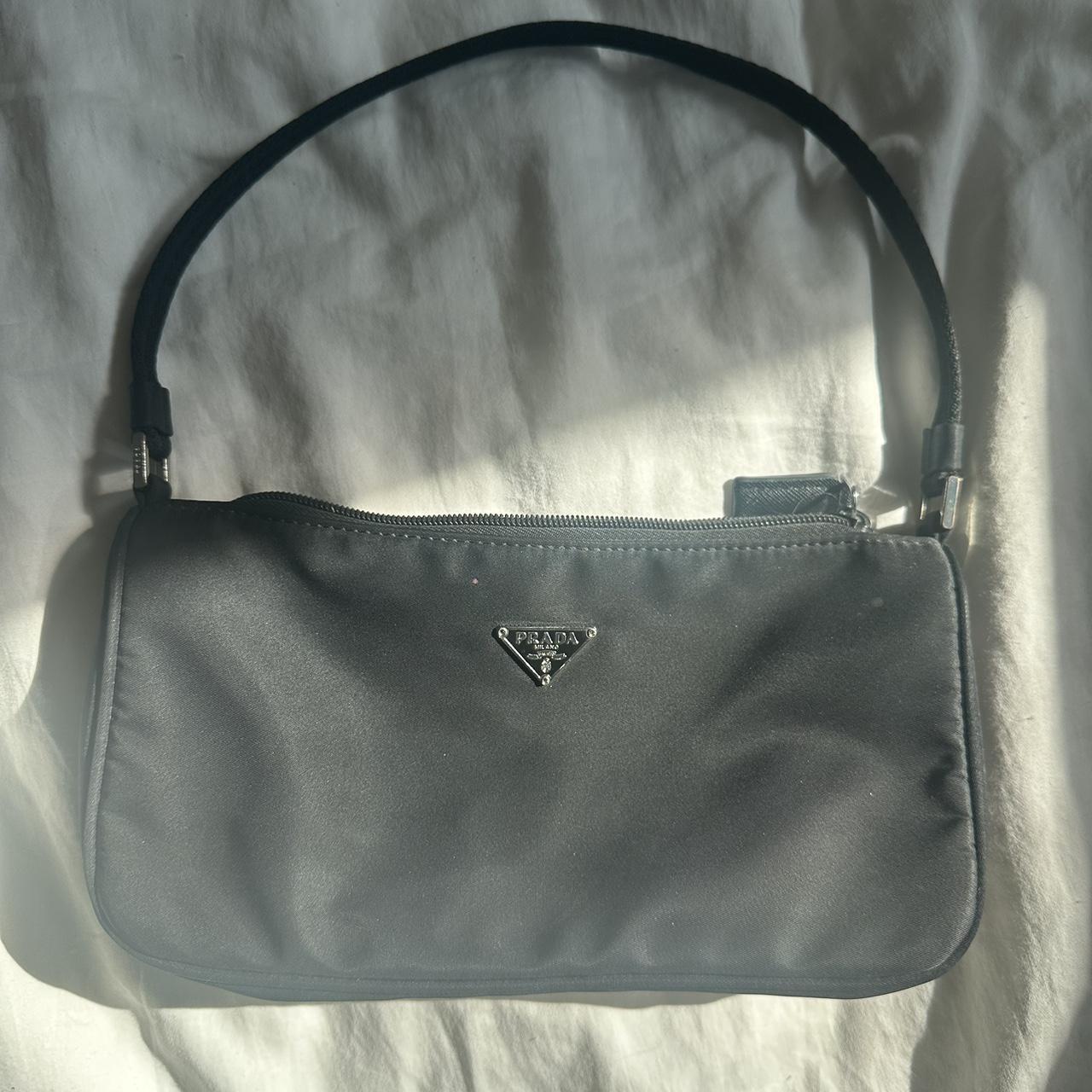 Prada Tessuto Vintage Pochette Baguette bag she s. Depop