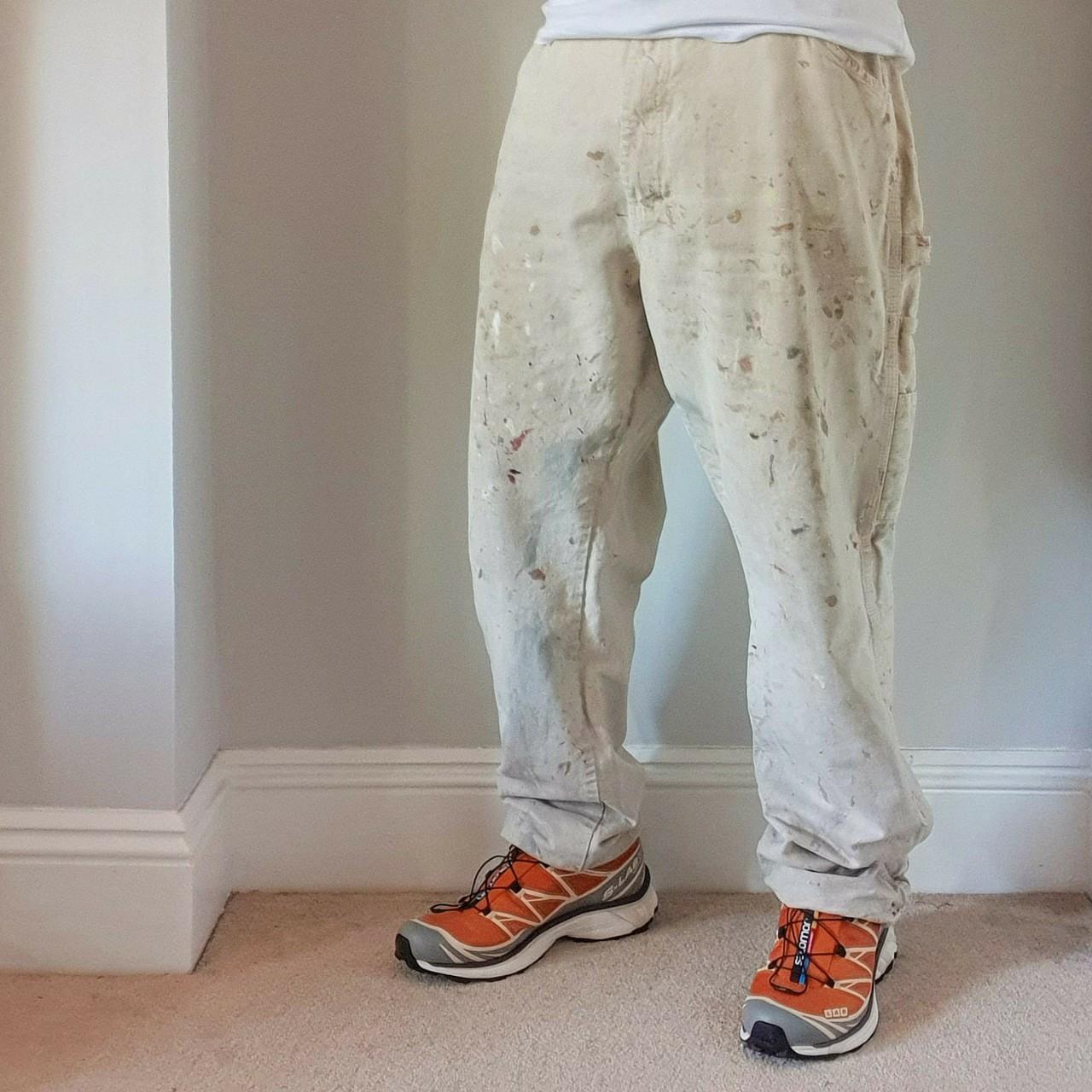 Dickies Painter Splatter Pants Waist 36 Leg Depop   P0 