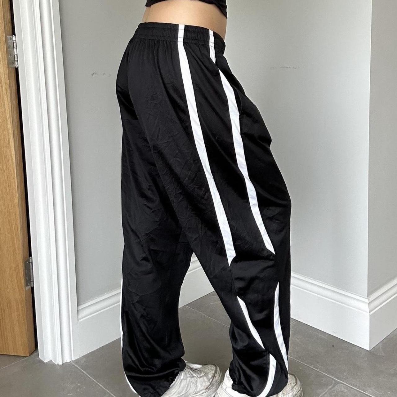 mens nike track pants black