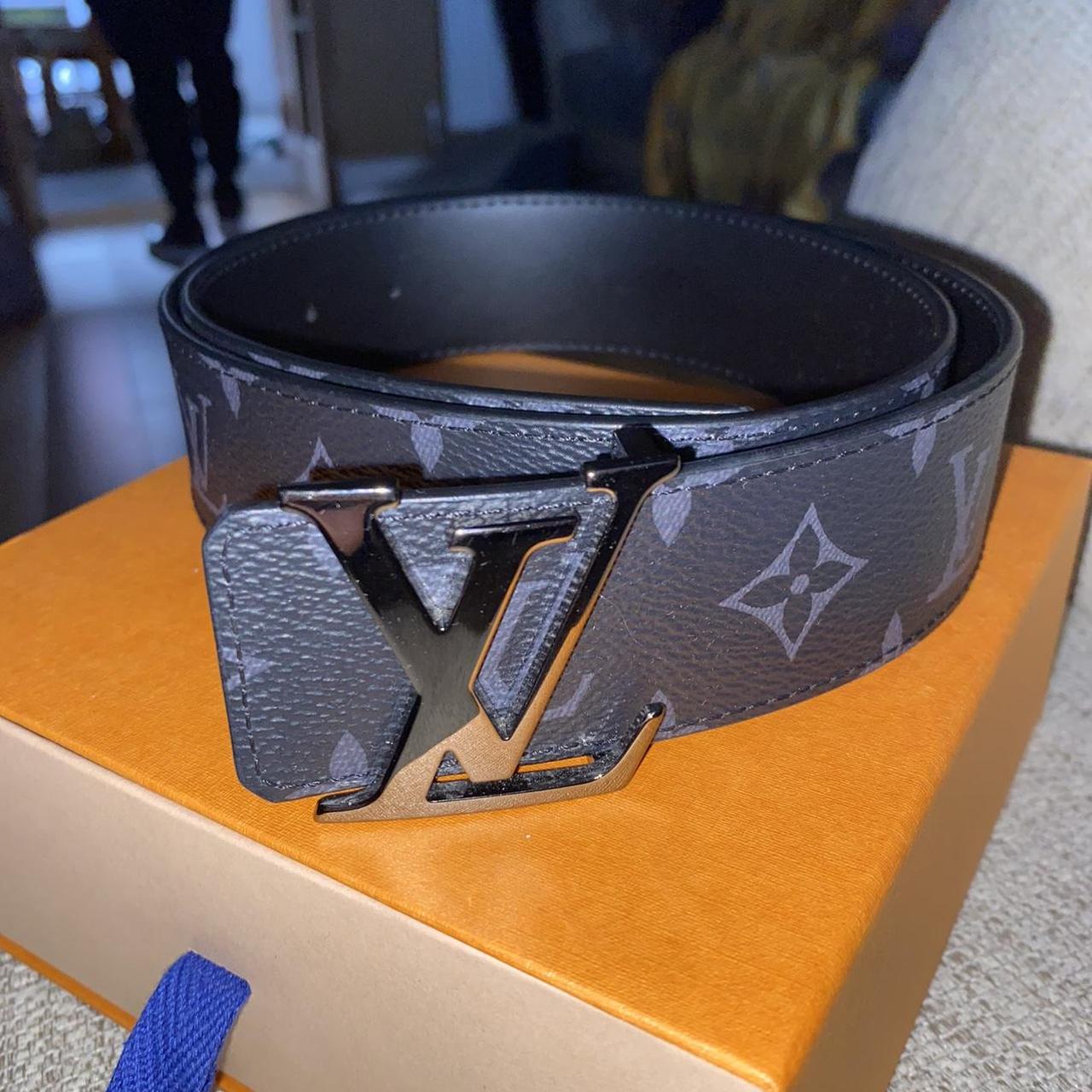 Genuine Louis Vuitton belt size 36 Worn a hand full... Depop