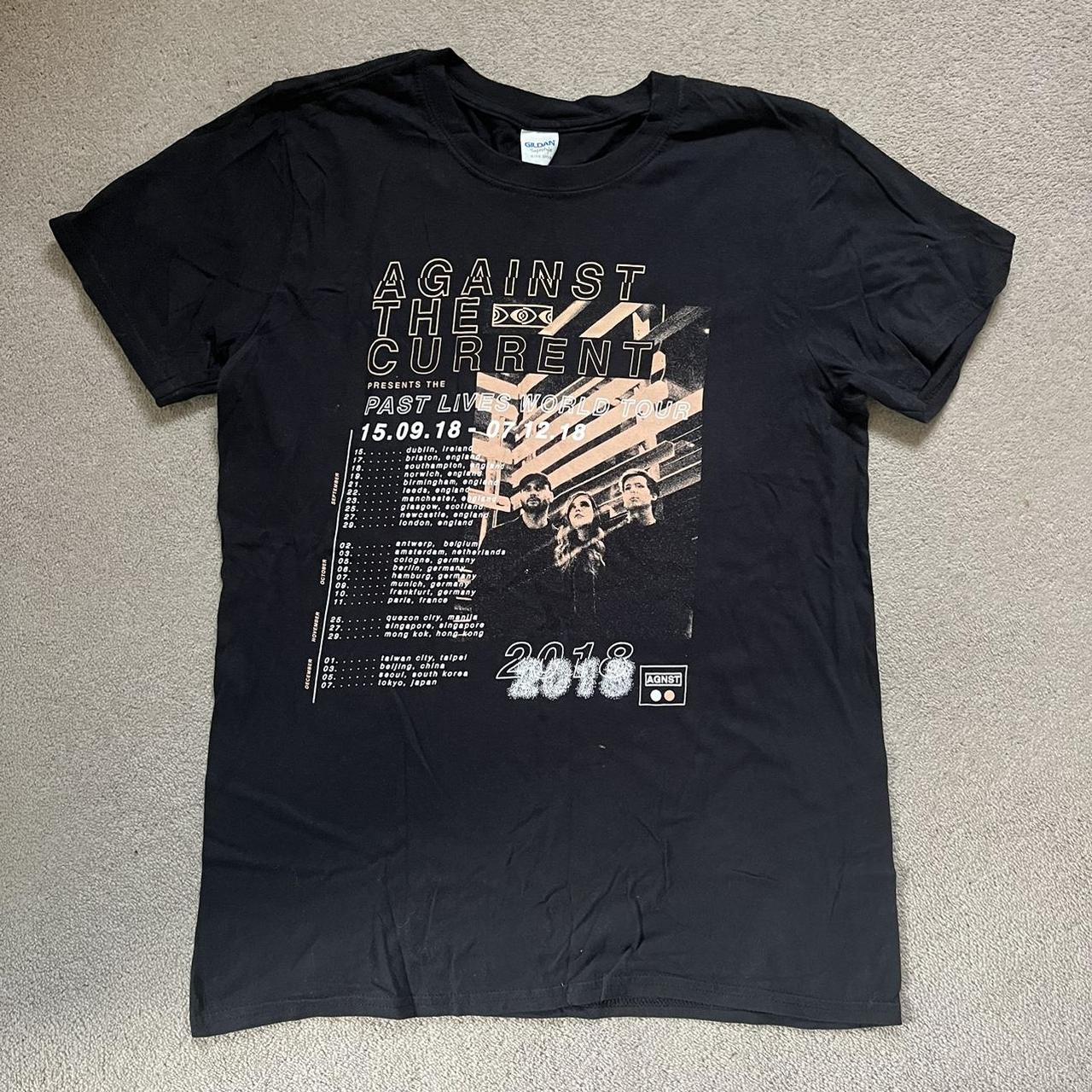 Against the Current 2018 tour T-shirt! official... - Depop