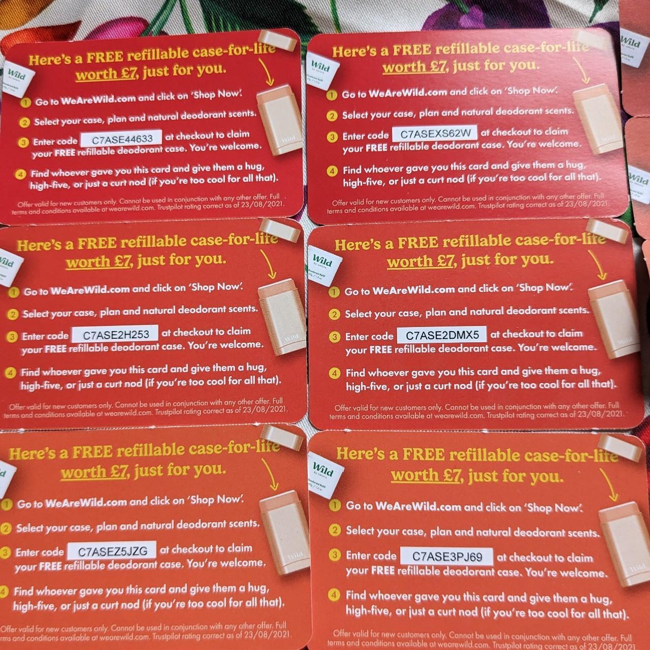 DO NOT BUY THIS LISTING. Wild Deodorant discount... Depop