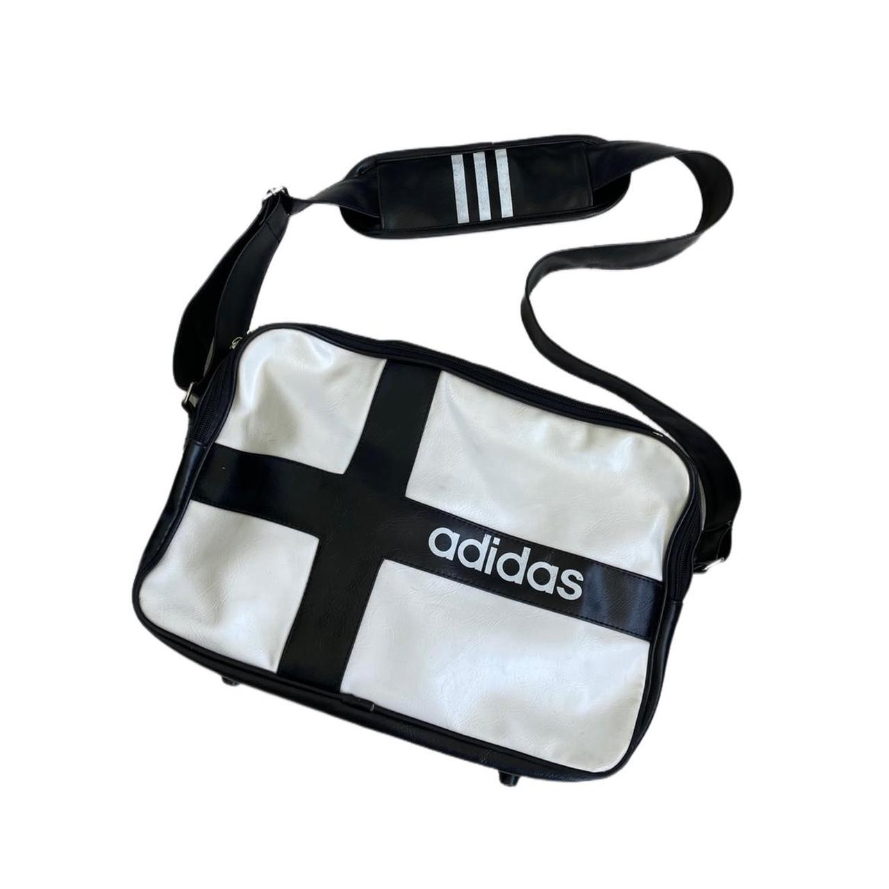 y2k ADIDAS crossbody messenger bag! 🎀 features the... Depop