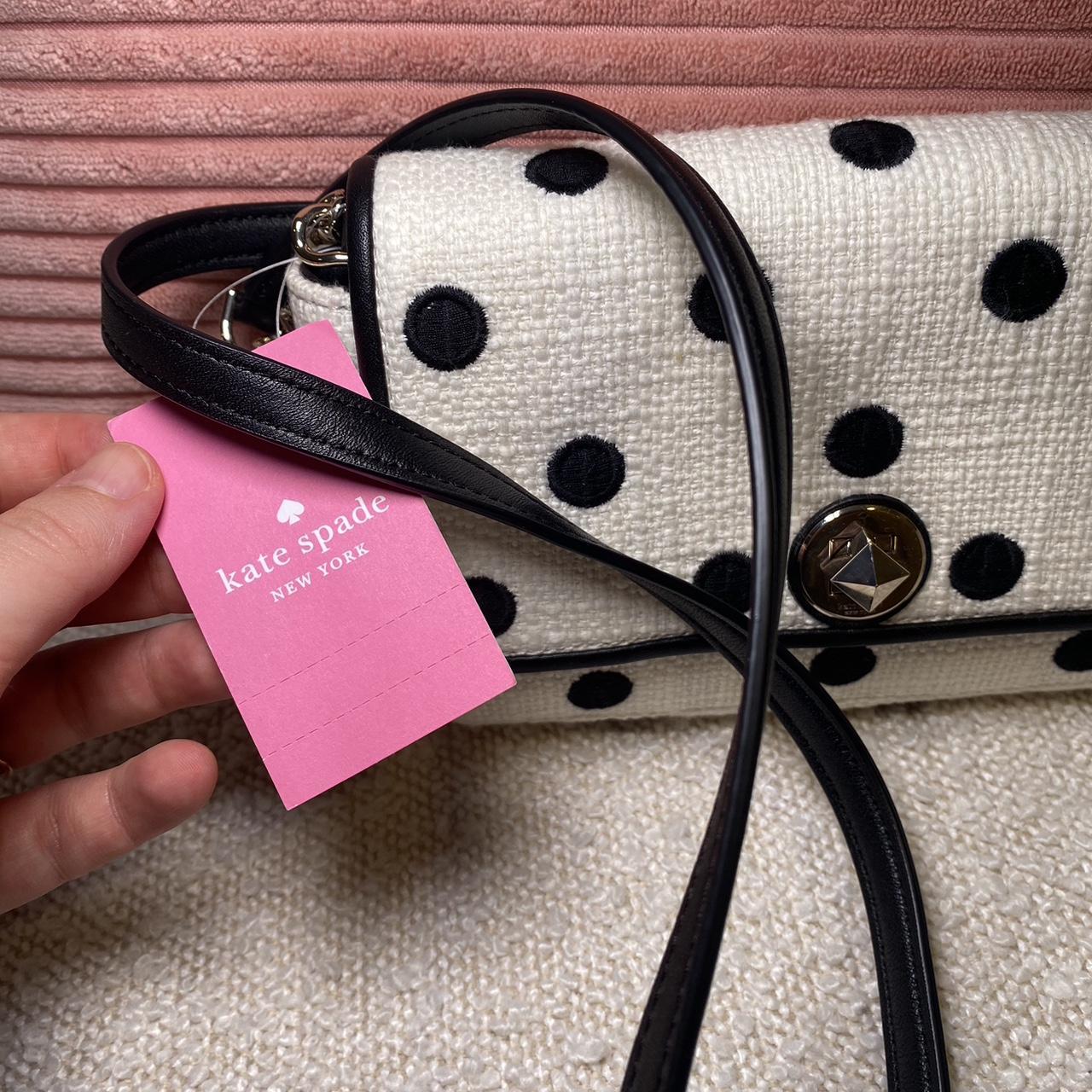 Kate Spade New York Small crossbody purse Polka dot Depop