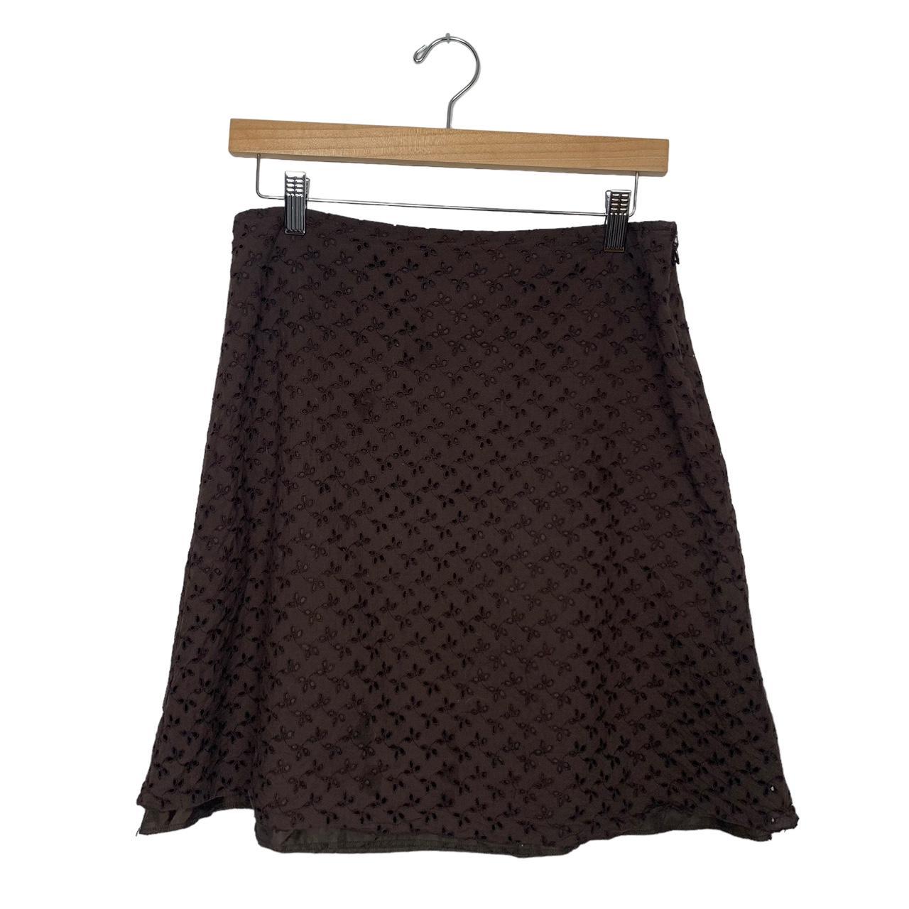 Polka dot a-line outlet skirt forever 21