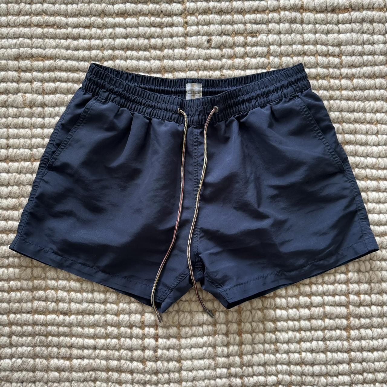 Paul Smith Swim Trunks Size S Navy In good condition... - Depop