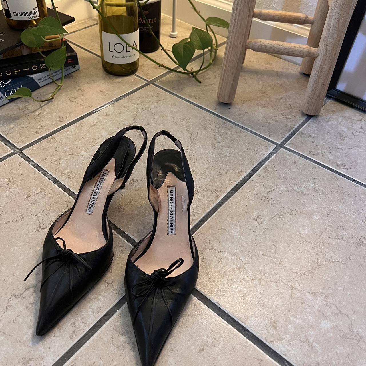 Manolo Blahnik kitten heels - Depop