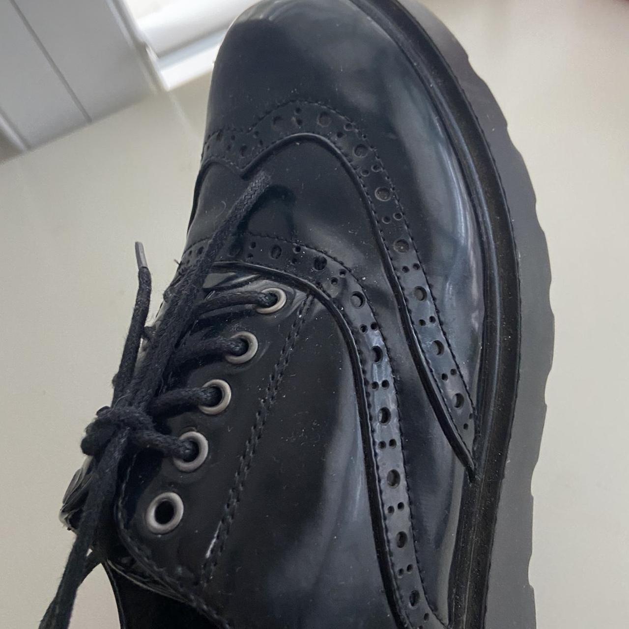 ♟ dr marten like shoes i used to wear these quite a... Depop