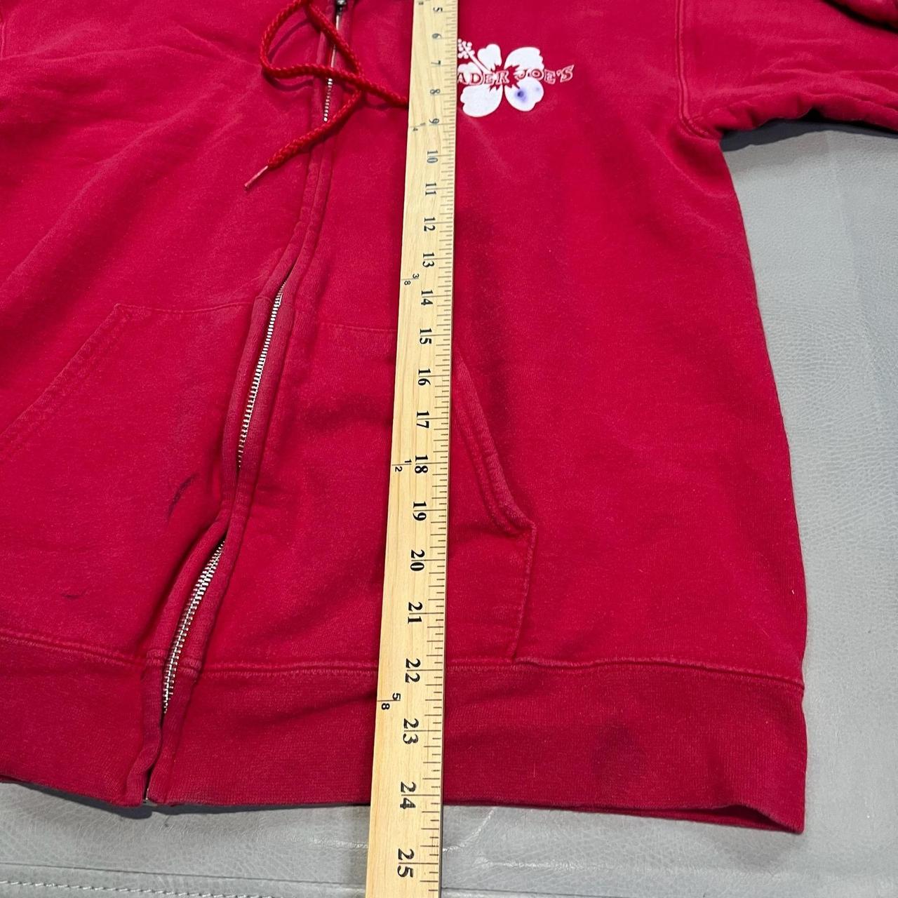 Trader Joe's Men's Hoodie - Red - S – Trader Joe … - image 4