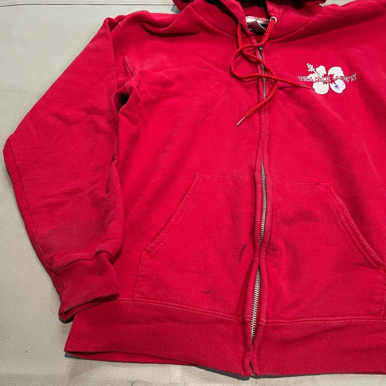 Trader Joe's Men's Hoodie - Red - S – Trader Joe … - image 3