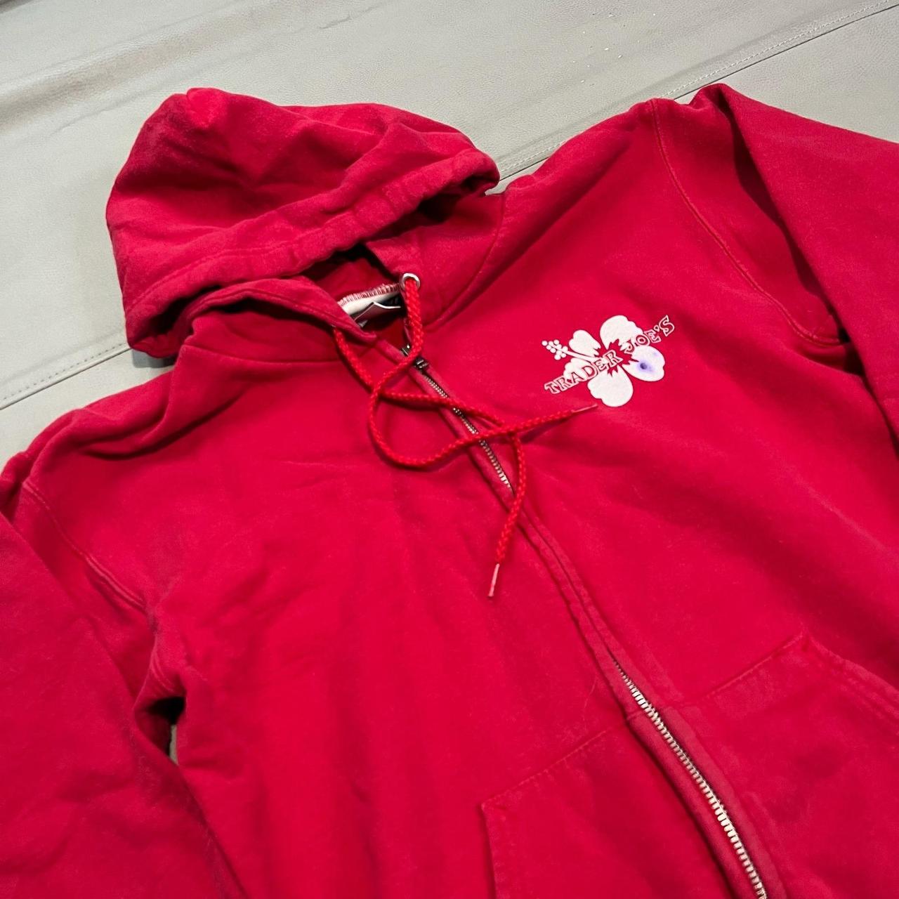 Trader Joe's Men's Hoodie - Red - S – Trader Joe … - image 2