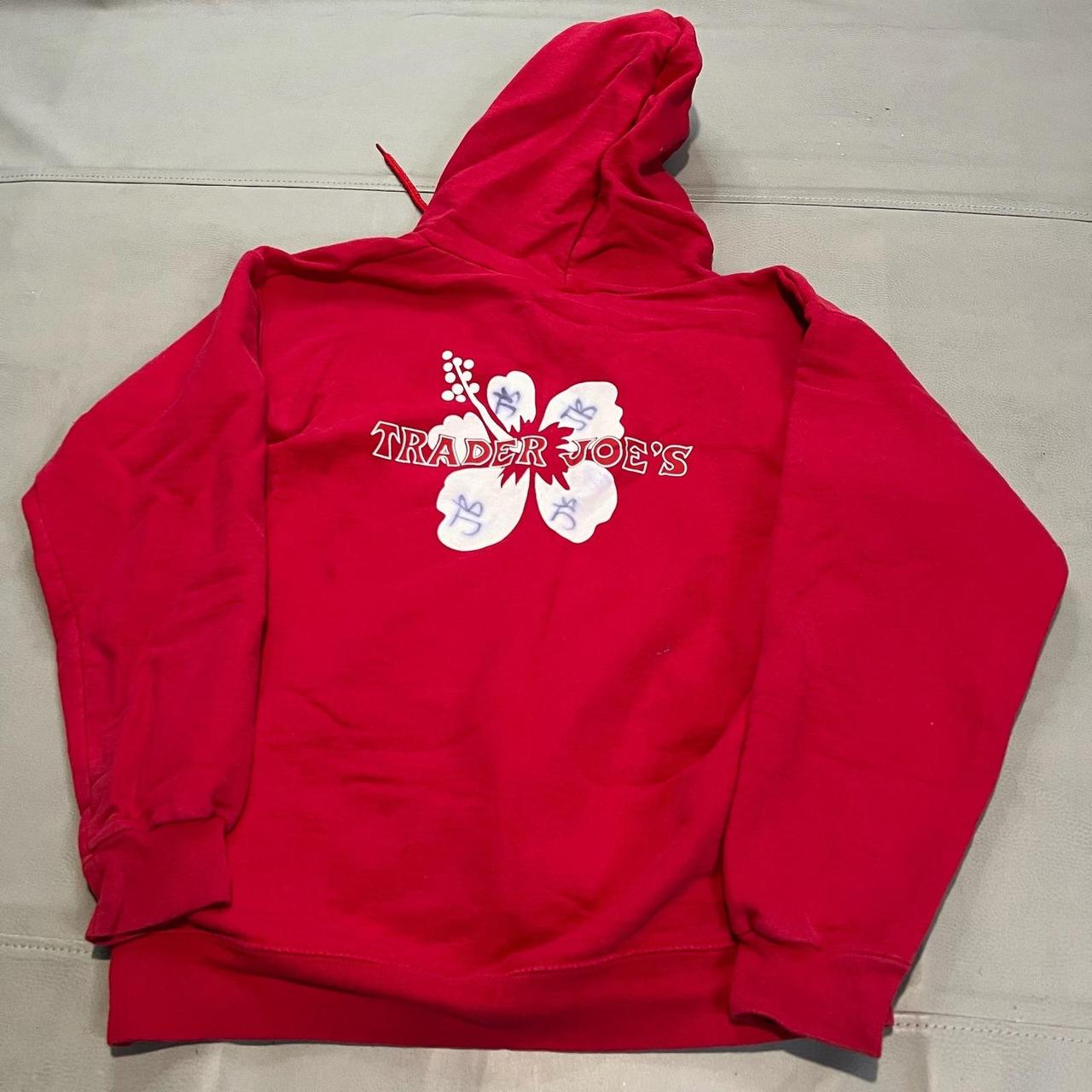 Trader Joe's Men's Hoodie - Red - S – Trader Joe … - image 7