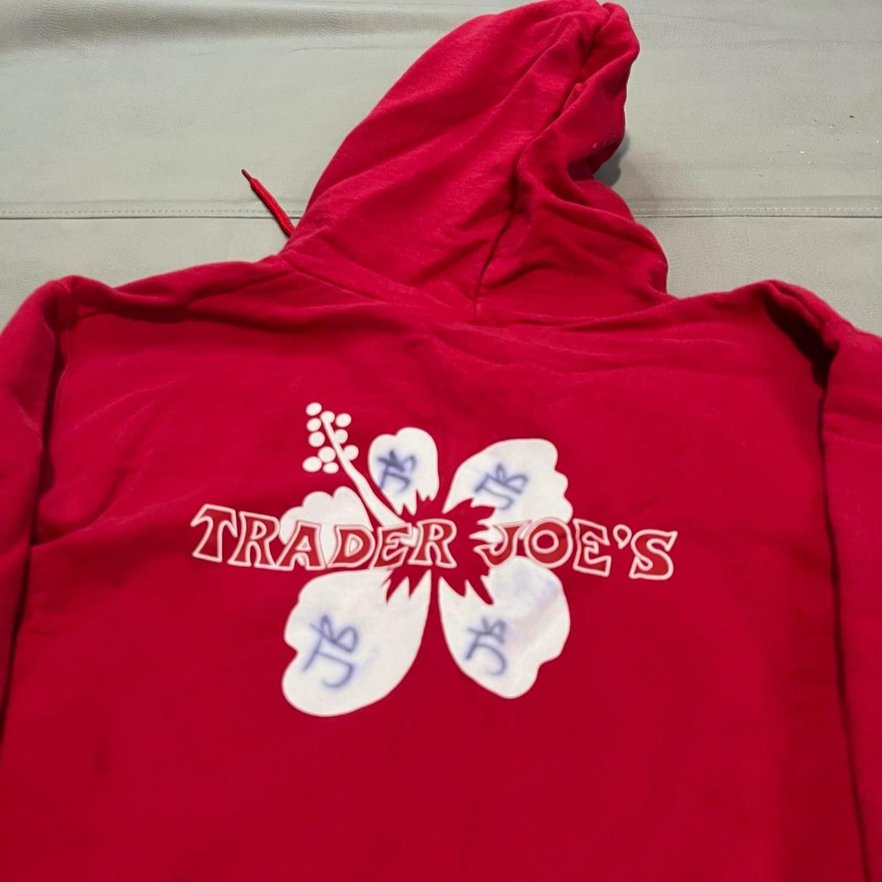 Trader Joe's Men's Hoodie - Red - S – Trader Joe … - image 8