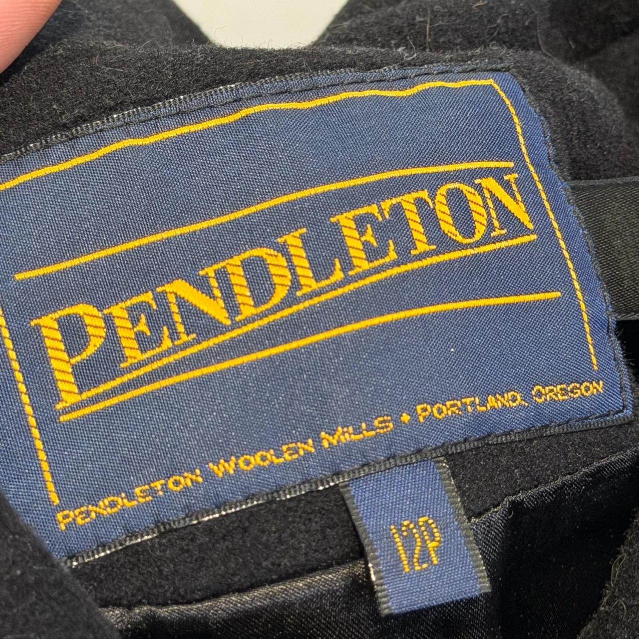 Pendleton Women's Wool Coat - Black – Pendleton W… - image 6