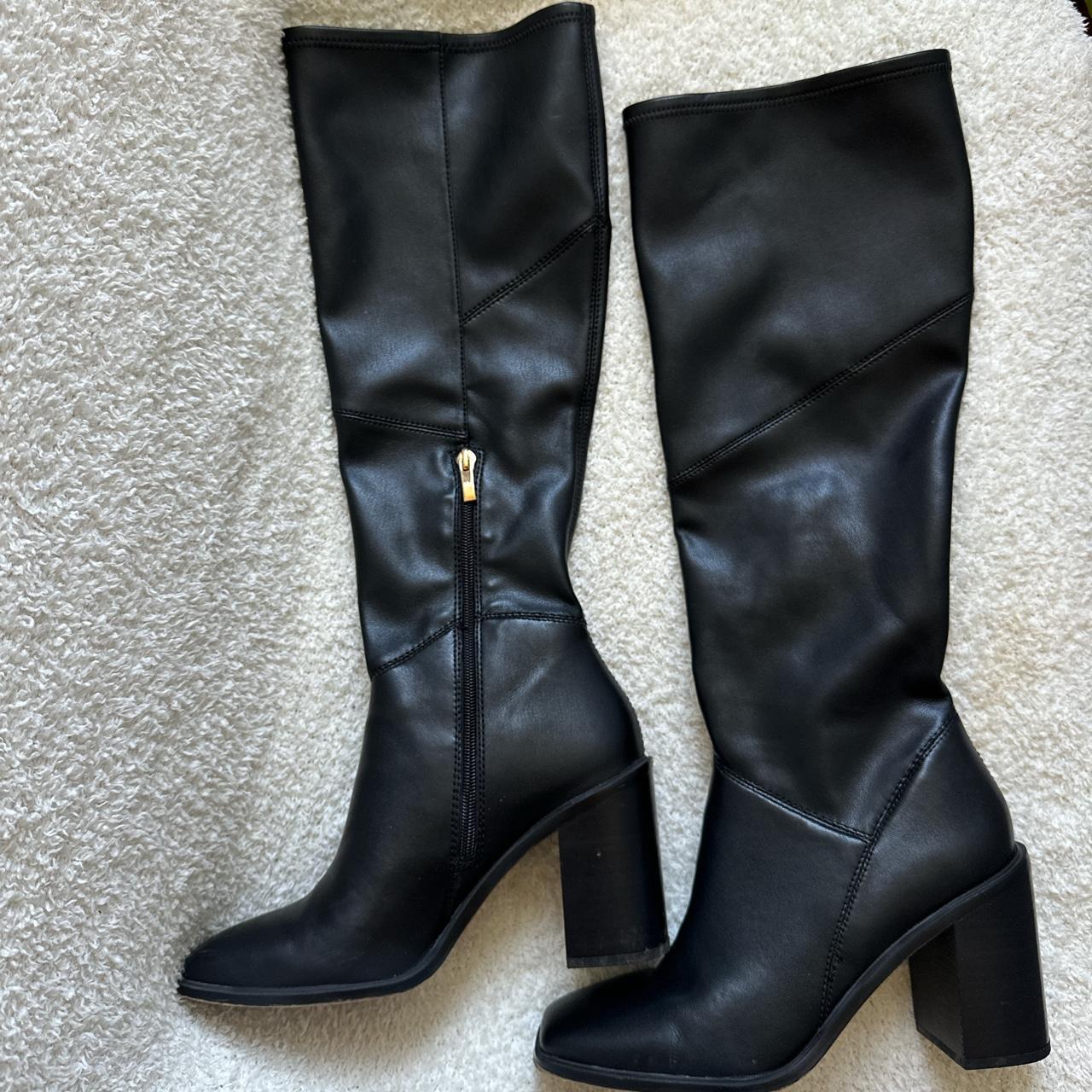 franco sarto tall leather boots