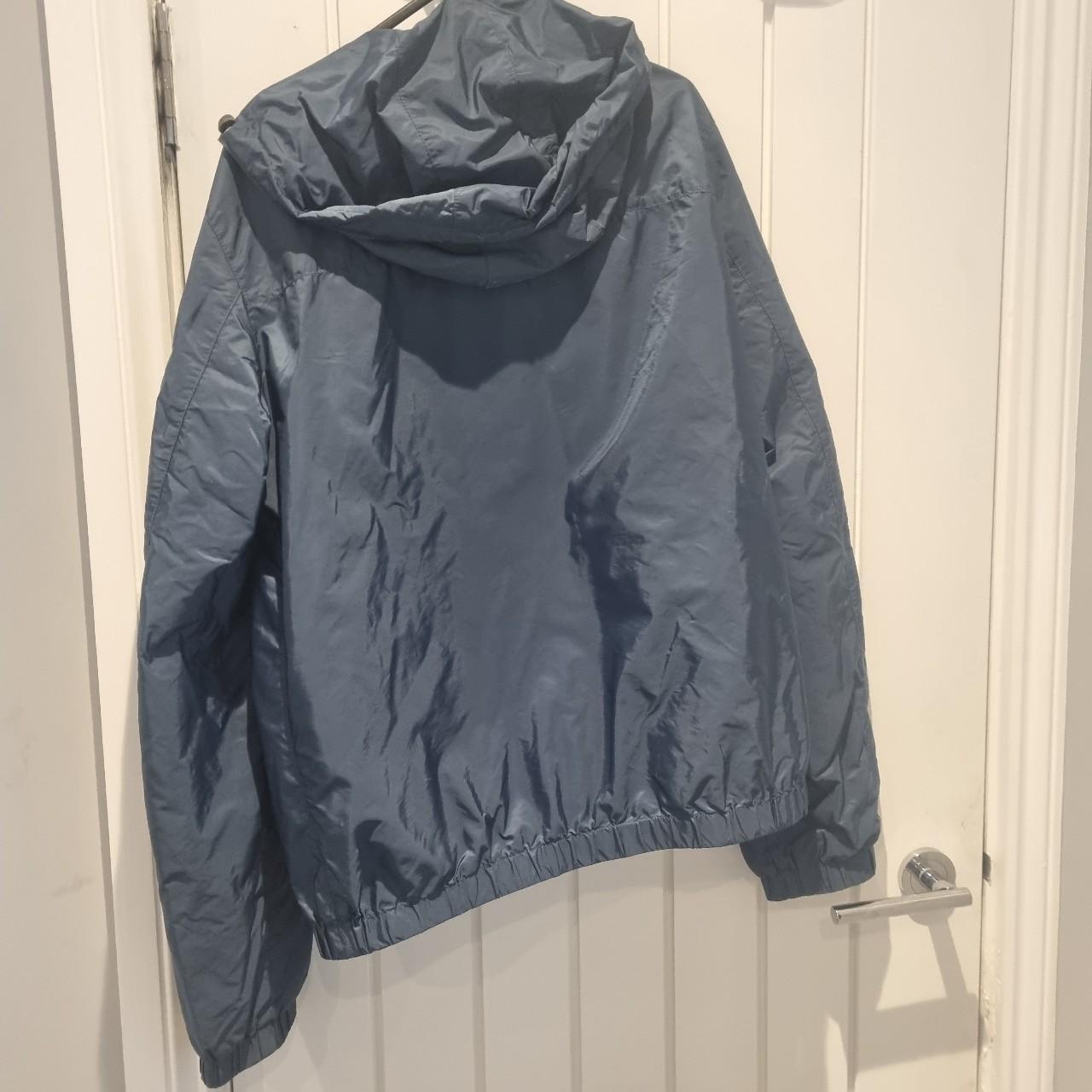 Mens prada windbreaker Navy blue very good... - Depop