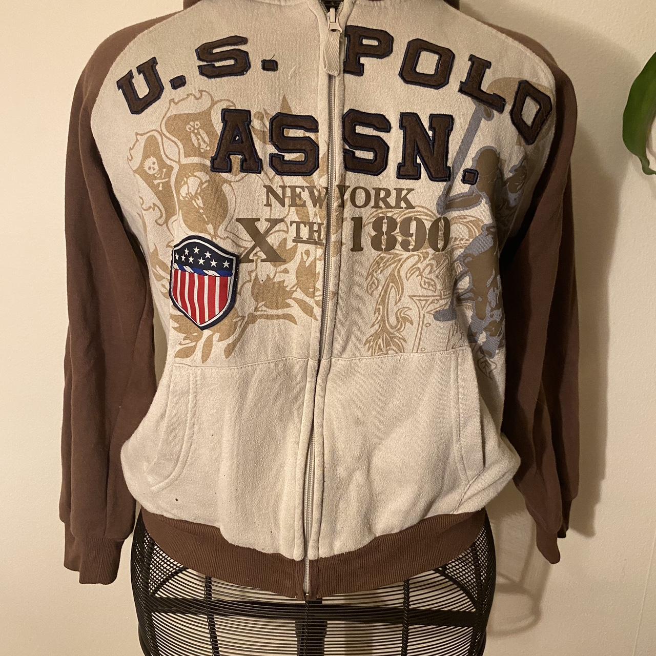 U.S. Polo Assn. Women's Brown Hoodie