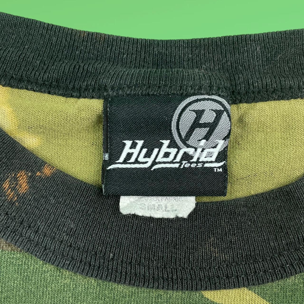 Hybrid Apparel Green and Khaki T-shirt (8)