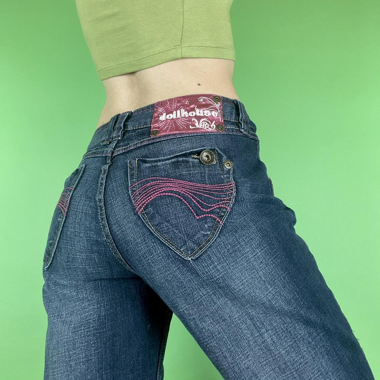 Dollhouse Women's Blue Jeans Depop