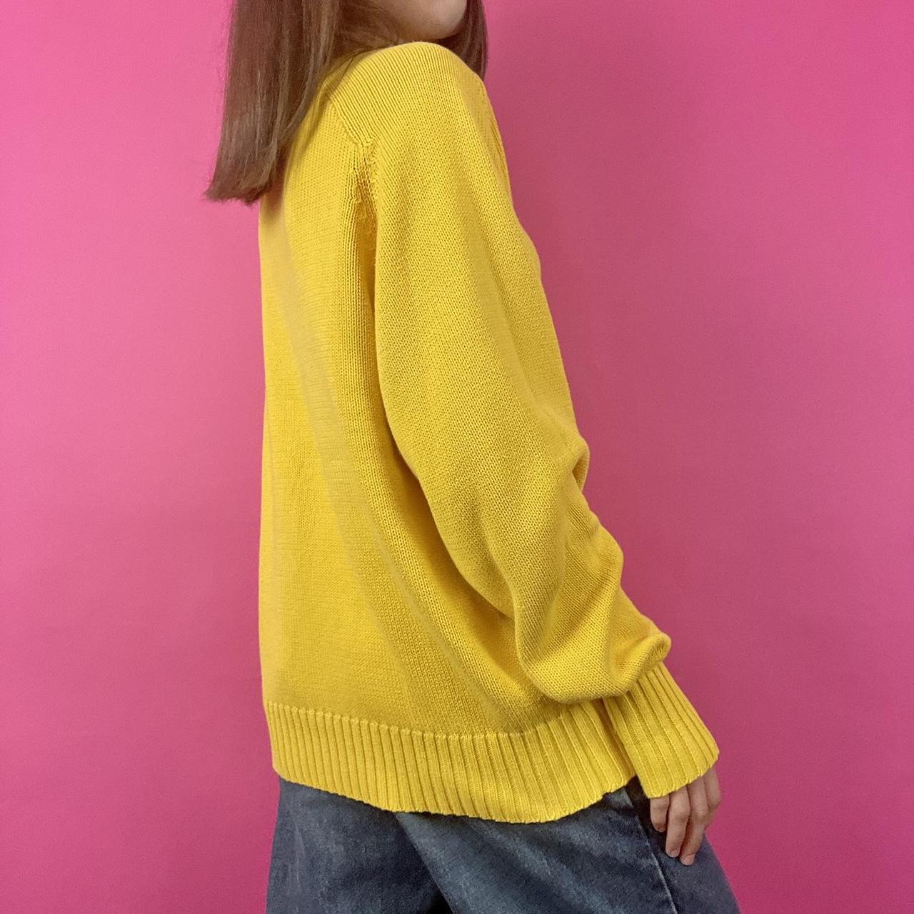 vintage yellow sweater by Polo Ralph Lauren labeled... - Depop