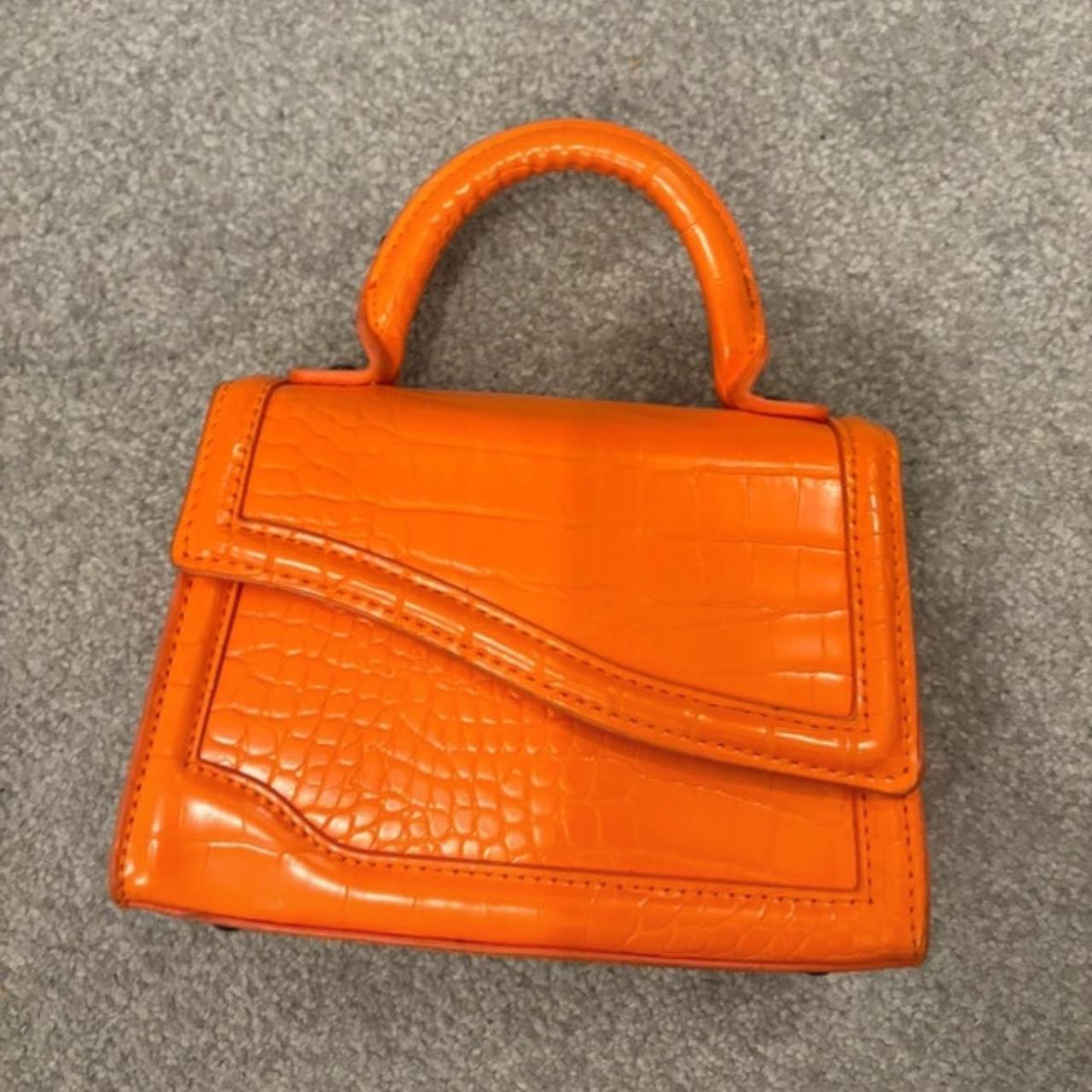 Zara MINI CITY BAG WITH ASYMMETRIC FLAP Mini city... - Depop