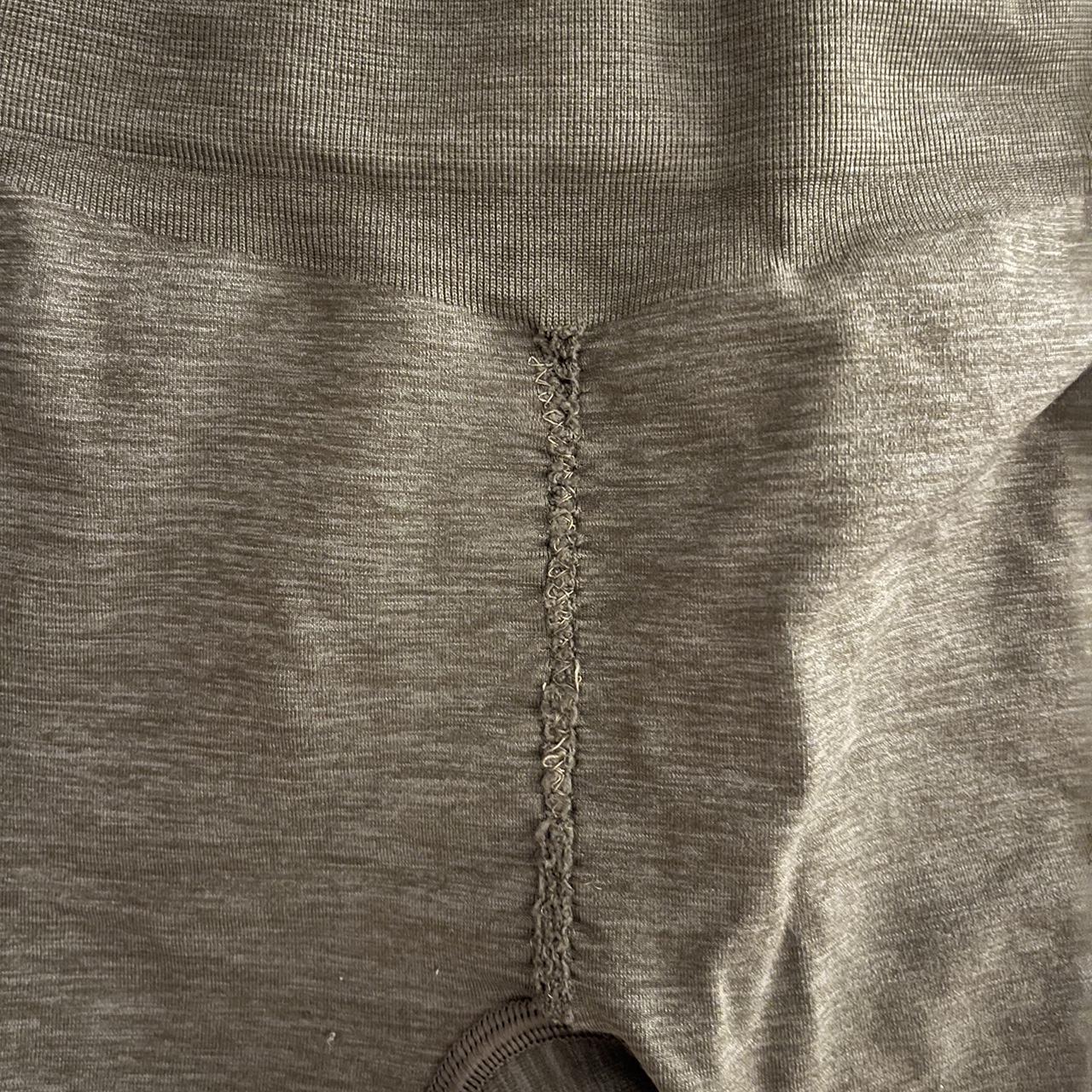 Brown Alphalete amplify leggings Mocha Repaired seam... Depop