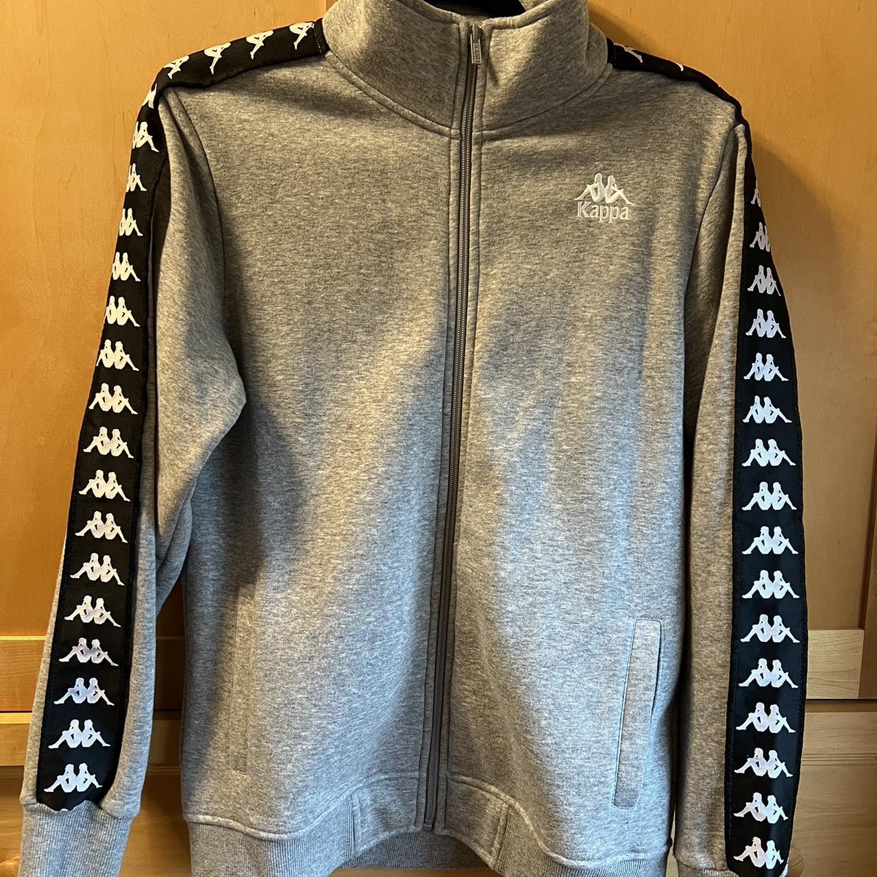 Grey kappa jacket best sale