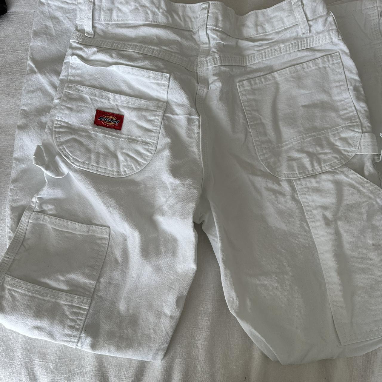 Dickies Womens White Trousers Depop 1829