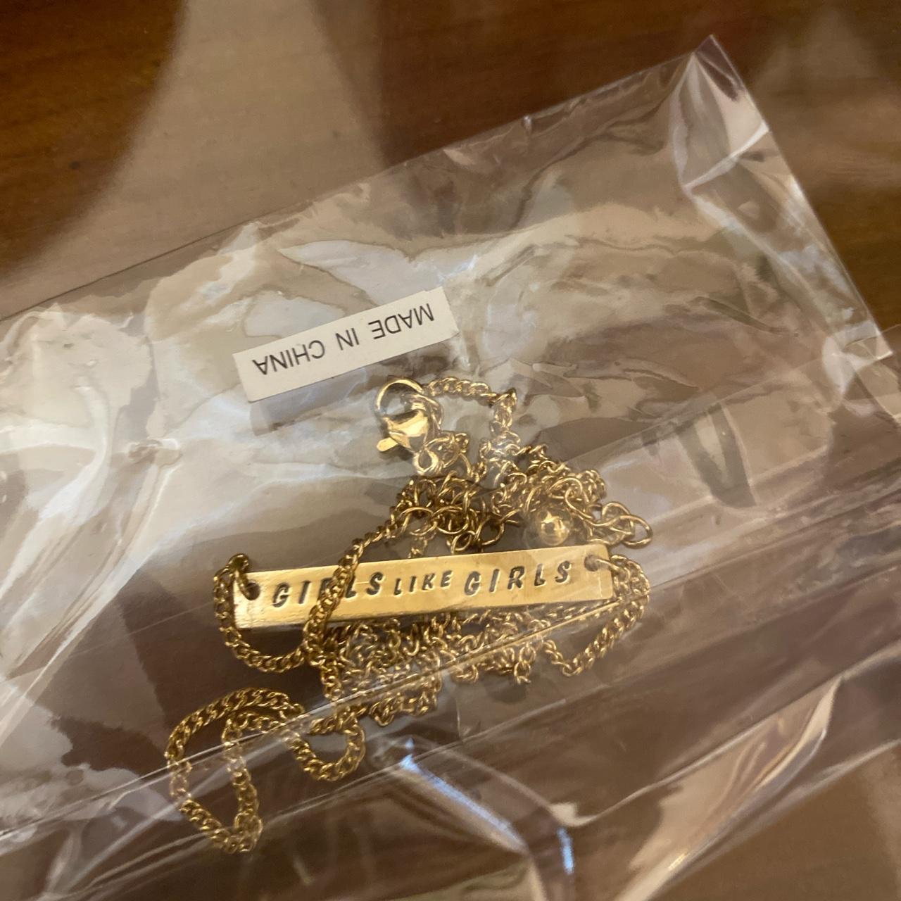 Hayley Kiyoko - Girls Like Girls Necklace from her... - Depop