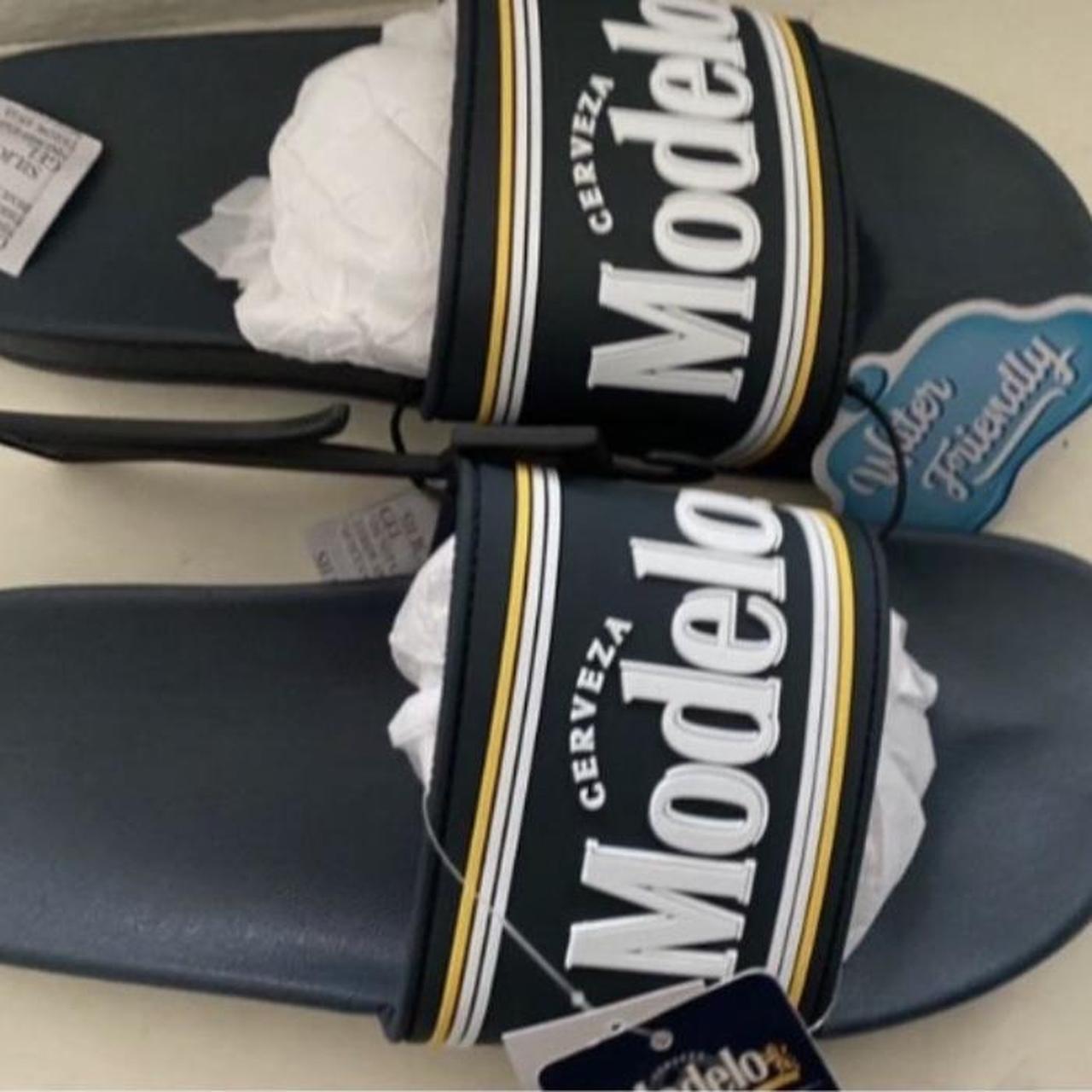 Kohl’s men’s slides Modelo beer Size large, best fit... Depop