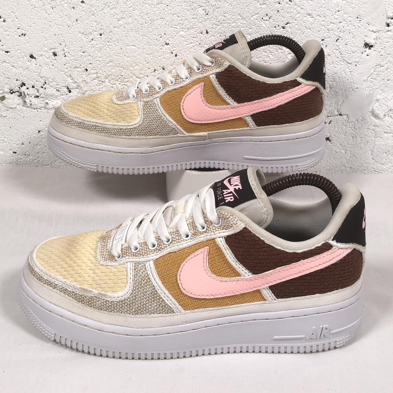 Greenworms Af1 Tear Away Fauna Brown Nike Sneaker Air Force Wear