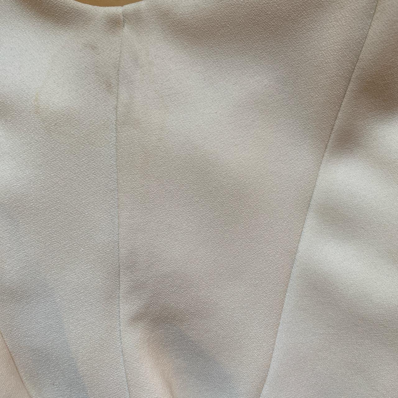 Bec & Bridge Women's White and Cream Dress (4)