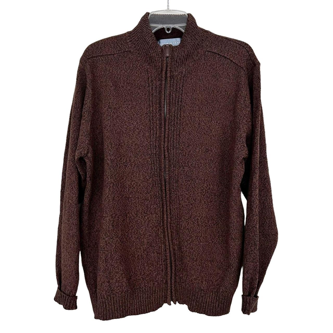 Men's Oscar de la Renta Knit hot full zip