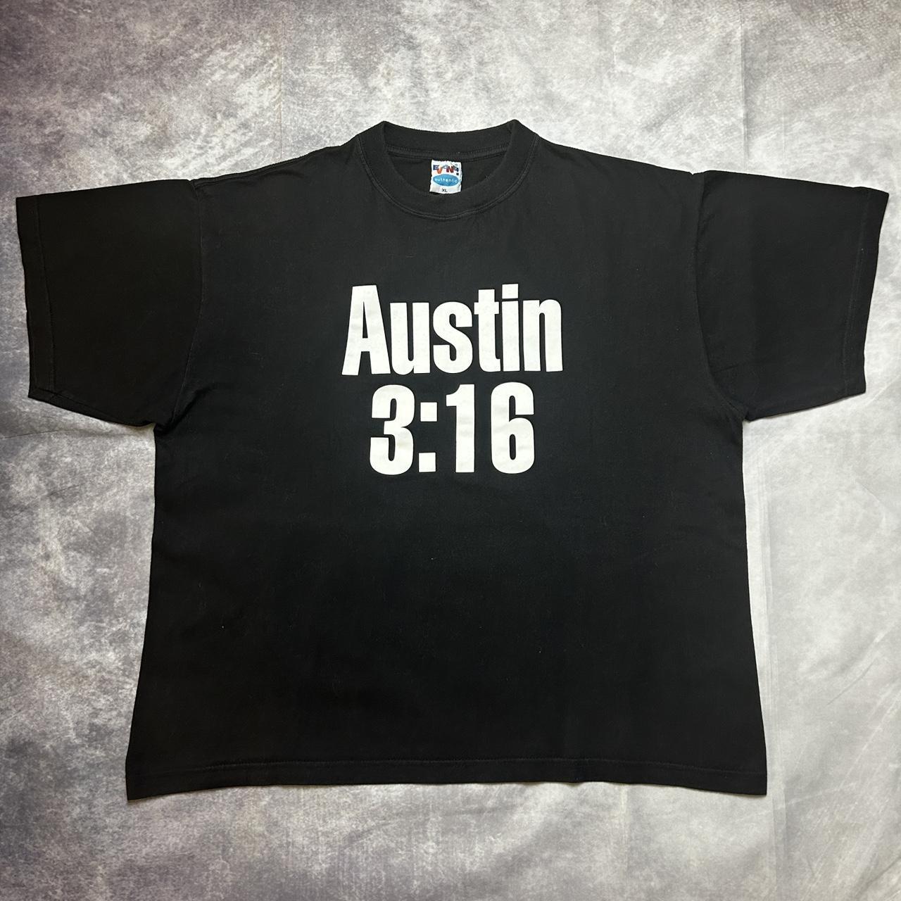 Men's Black Stone Cold Steve Austin 3:16 T-Shirt