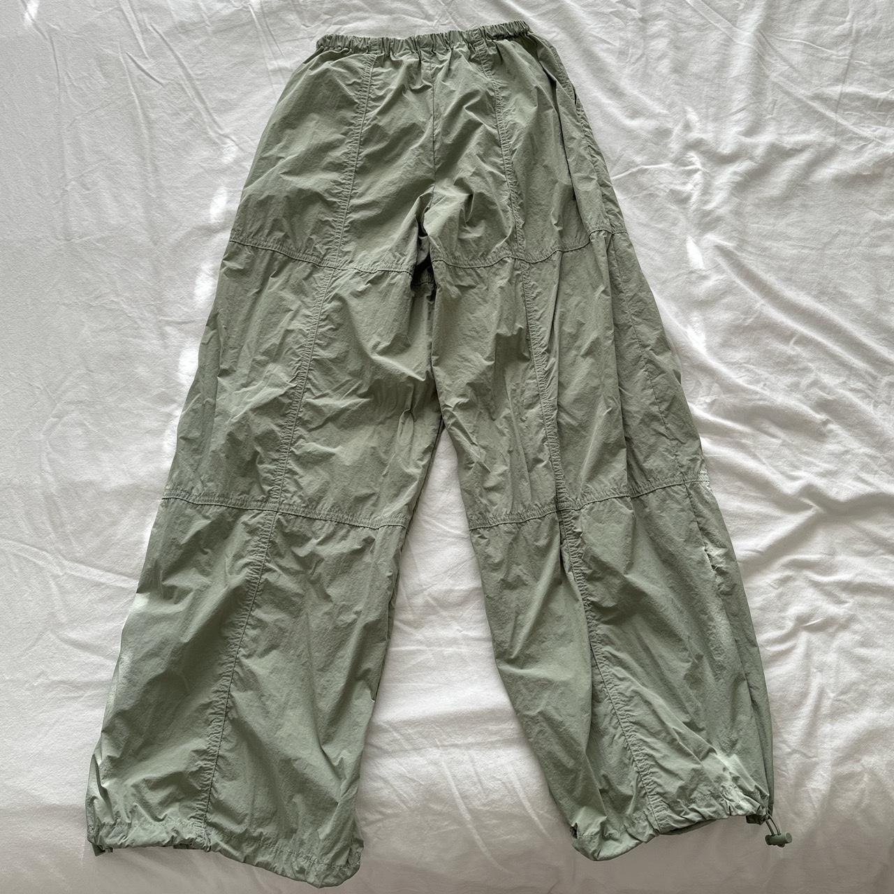 glassons parachute pants, au size 6 but it fits like... - Depop