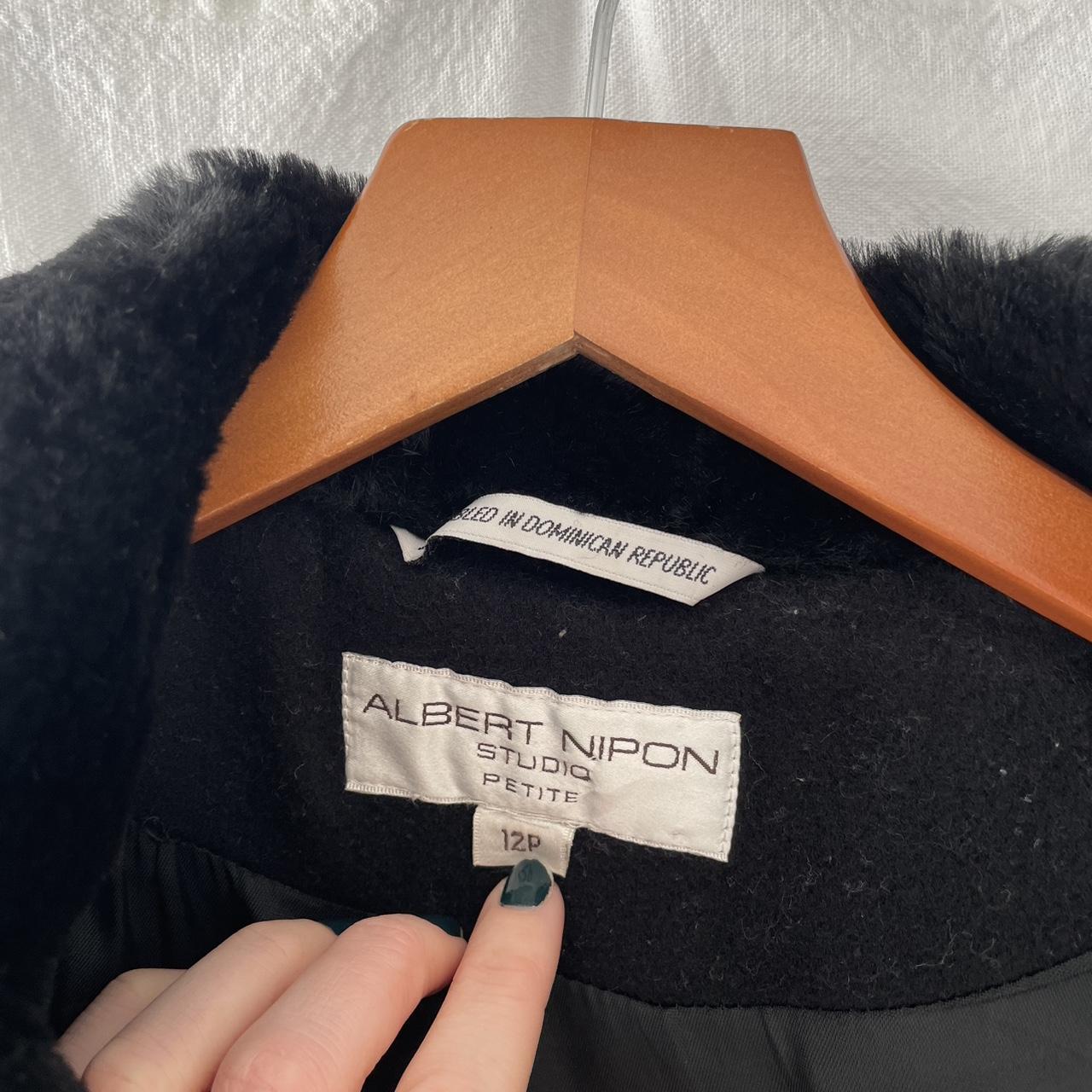 Albert Nipon Women's Overcoat - Black - 12 – Albe… - image 6