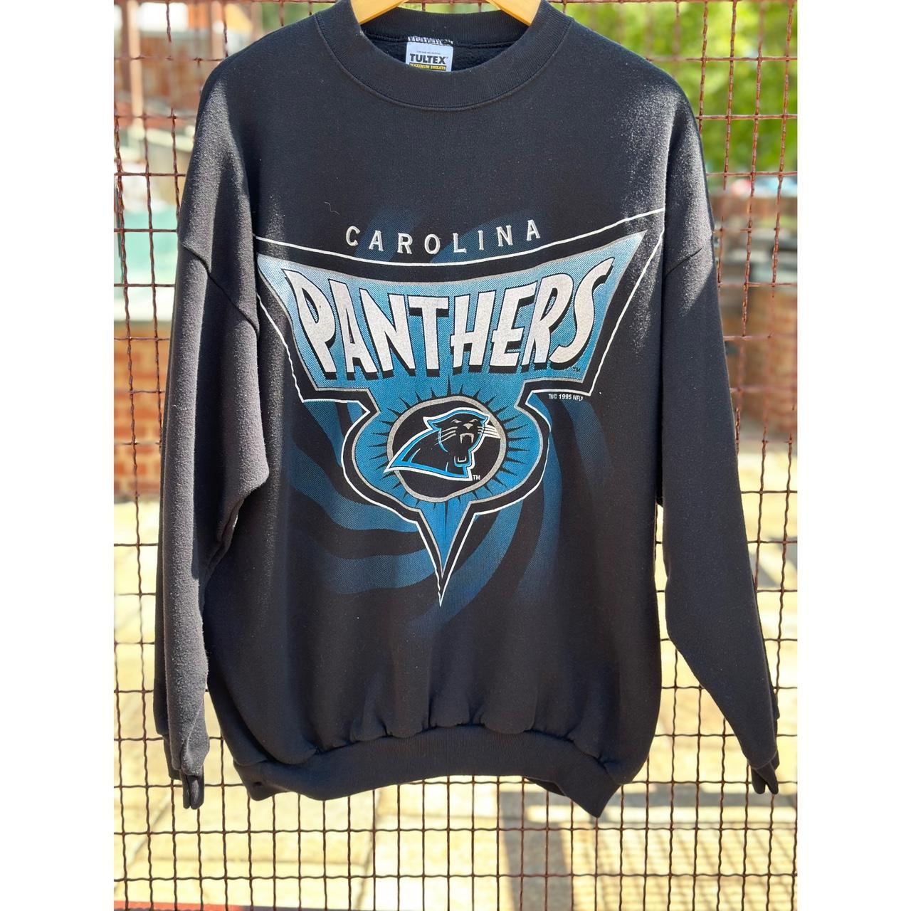 Nutmeg Mills Carolina Panthers NFL 90s Vintage - Depop