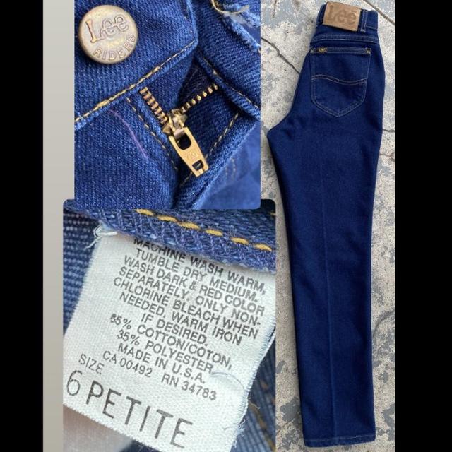 Lee Jean trousers dark blue Size 10 petite Good - Depop