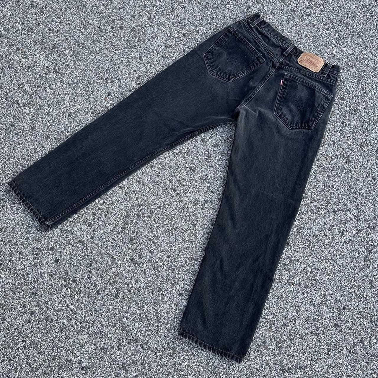 Vintage 90s purchases levis 505 black jeans