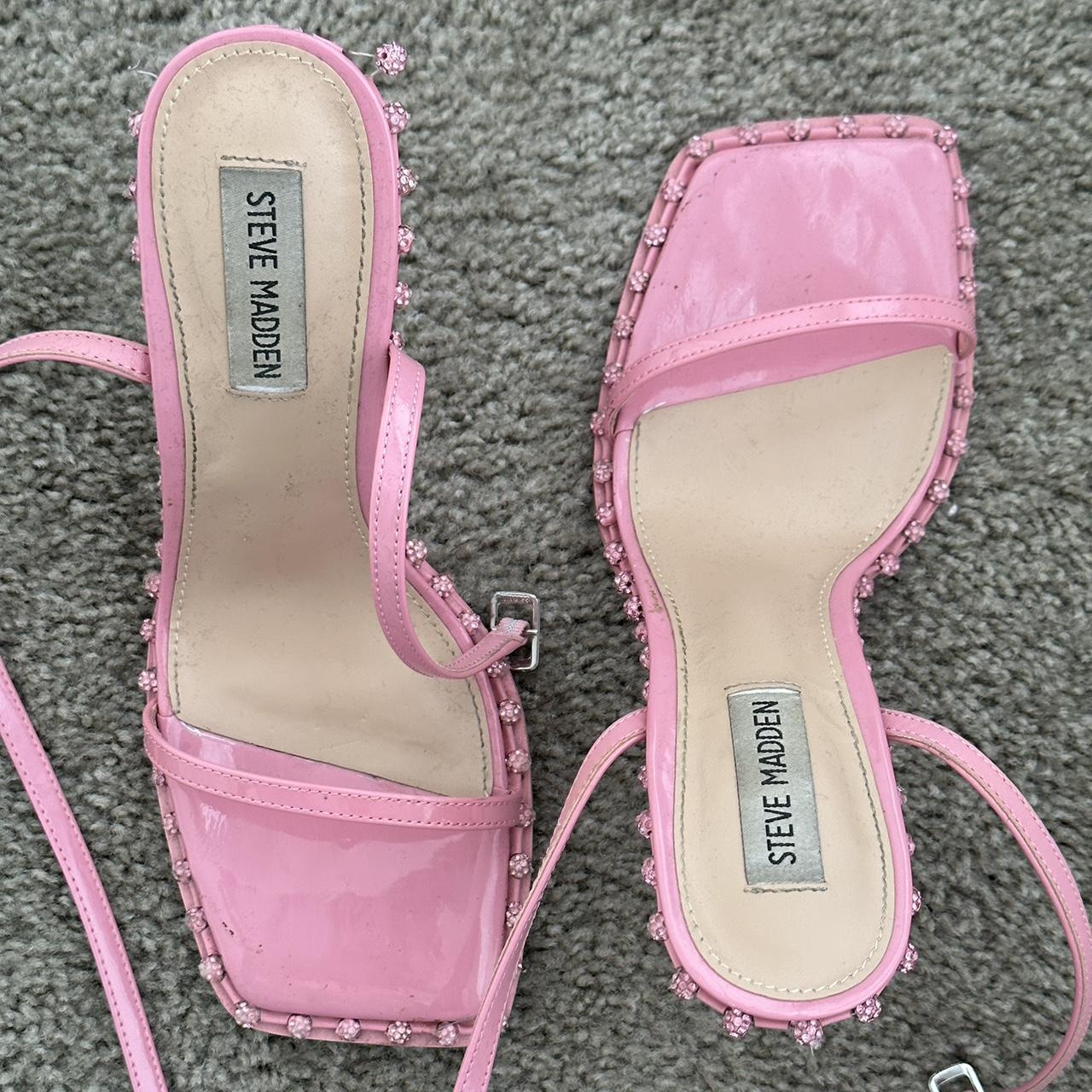 Steve Madden pink heels - Depop