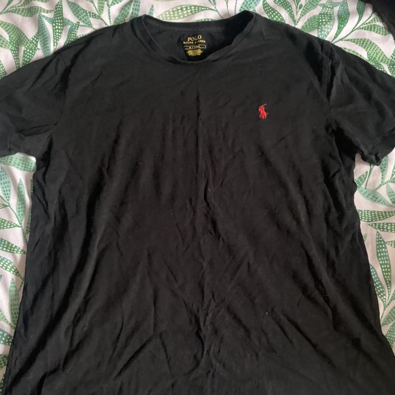 Men’s black Ralph Lauren tshirt - Depop